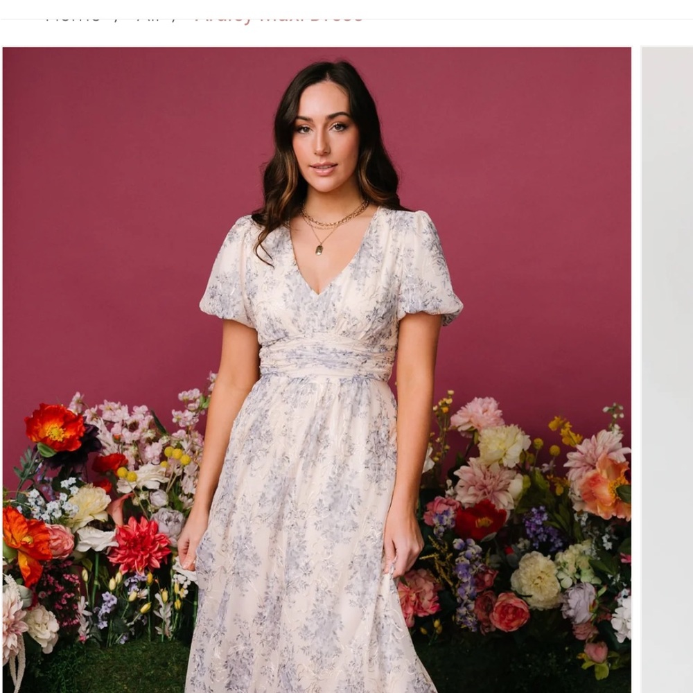 Ardley Maxi Dress Baltic Born